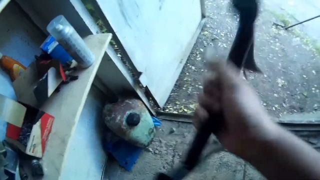 Немного о колхозной покраске мотоцикла