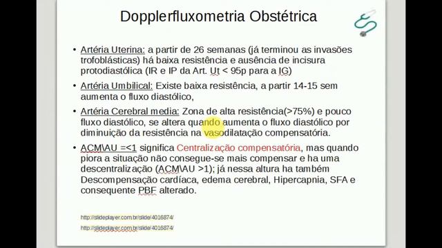 Pratica Revalida 2018 Vitalidade fetal Dopplerfluxometria obstétrica смотреть онлайн