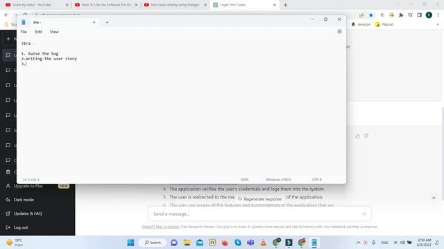 How to Use ChatGPT in Jira | how to write test cases, user story, using ChatGPT #chatgpt #testing смотреть онлайн