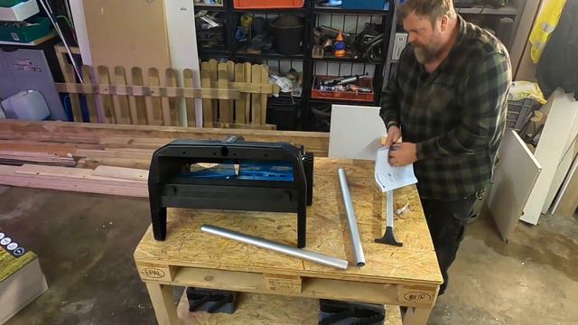 Gardena Laubsammler Unboxing Montage Test | Storjos Heimwerkerkanal