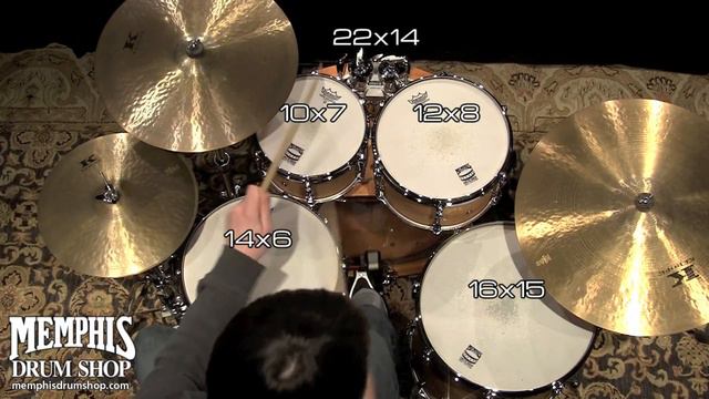 Yamaha Absolute Hybrid Maple Drum Set 22/10/12/16 - Vintage Natural смотреть онлайн