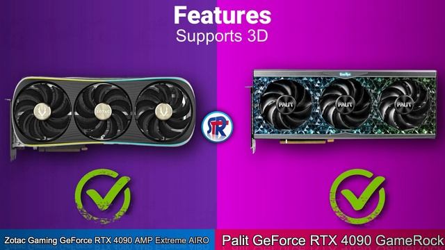 PALIT GEFORCE RTX 4090 GAMEROCK VS ZOTAC GAMING GEFORCE RTX AMP EXTREME AIRO смотреть онлайн