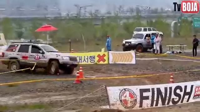 Ssangyong Musso Korando Vs Jeep Vs Nissan Vs Toyota Speed Race In Korea