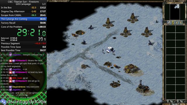 [Former WR] 54:28 - Command & Conquer: Tiberian Sun Firestorm GDI Campaign Speedrun смотреть онлайн