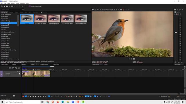 Vegas Pro 19: How to Make Black and White video in Vegas Pro смотреть онлайн