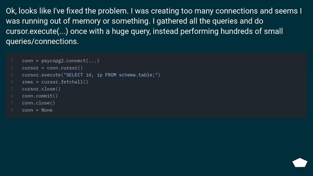 Python: decryption failed or bad record mac when calling from Thread смотреть онлайн