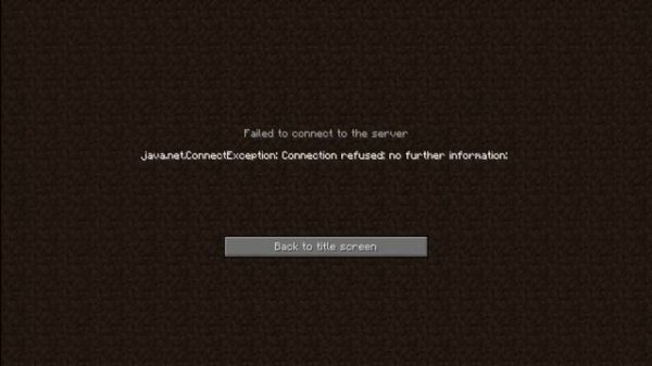 [HOW TO FIX] java.net.ConnectException: Connection refused: no further information: