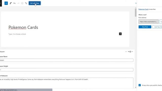 Create stunning posts using Advanced Custom Fields with Tatsu Builder смотреть онлайн