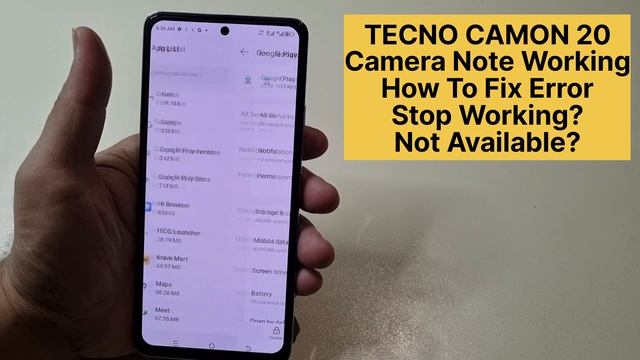 Tecno Camon 20 Camera Not Working How To Fix All Error смотреть онлайн