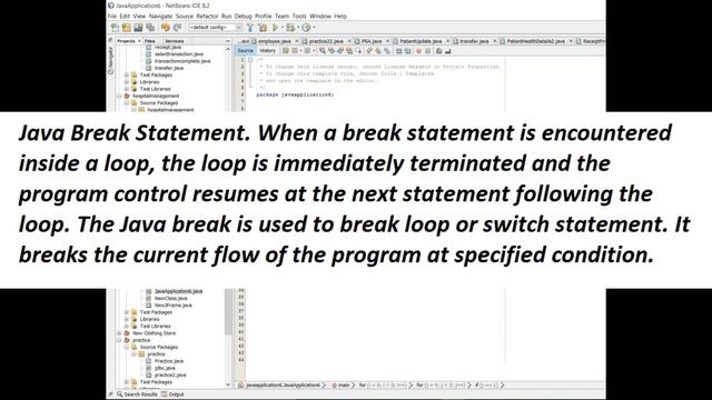 Break statement || continue statement ||Java || netbeans || hindi || TCS смотреть онлайн