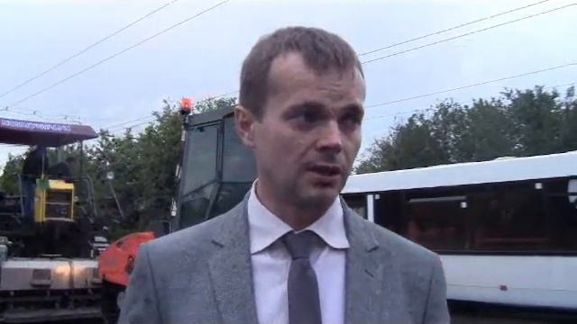 Ремонт дороги по улице Горловской дивизии смотреть онлайн