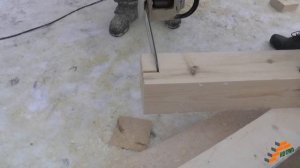 Мастер класс с шаблоном для бруса