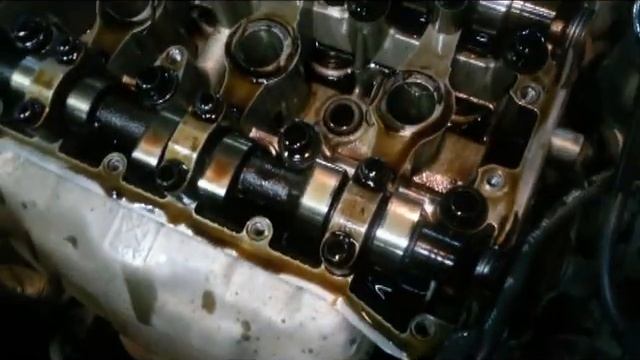 Замена клапанной крышки Шевроле Лачетти 1.4л 16кл смотреть онлайн