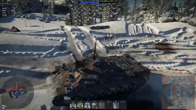 I guess this tank is STB-1 (War Thunder Tanks Gameplay) смотреть онлайн
