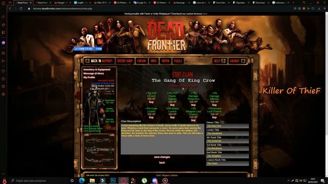 Dead Frontier - I created my clan! смотреть онлайн