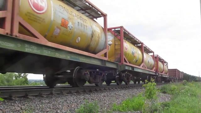 2ТЭ25Км-0005 на перегоне Тула-3 - Плеханово МСК ж.д. смотреть онлайн