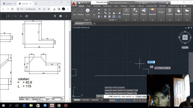 Autocad 2D Latihan 1 смотреть онлайн