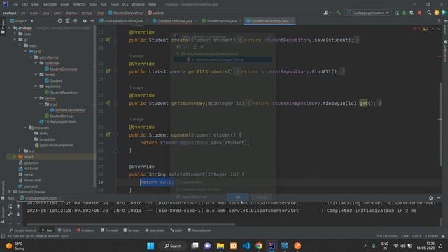 SPRING BOOT | How to delete data from MySQL database with REST API in Java Spring Boot смотреть онлайн