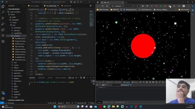Threejs crash course in hindi full one and only course смотреть онлайн