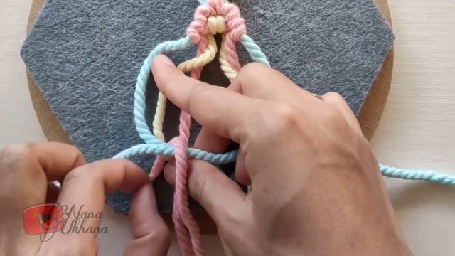 Macrame Bag Strap Daisy | Macrame Flower Pattern Tutorial | Tali Tas Macrame смотреть онлайн