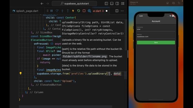 Flutter File Storage Management and Image Upload with Supabase Storage смотреть онлайн