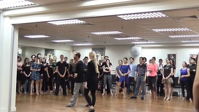 Riccardo & Yulia Samba lecture - 7 Nov 2015 - Part 2 @ J J Dance Academy смотреть онлайн