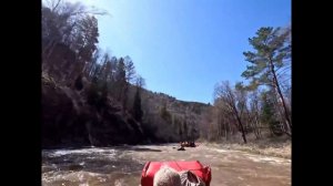 Сплав по реке Есауловка, Красноярск