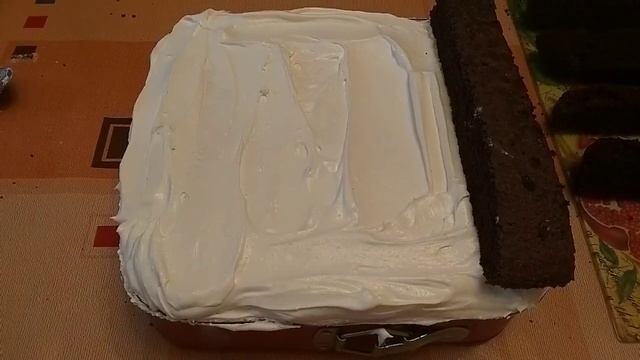 СБОРКА ТОРТА " ШАХМАТНАЯ ДОСКА. ❤ ГОТОВИМ С ЛЮБОВЬЮ ! ❤ смотреть онлайн