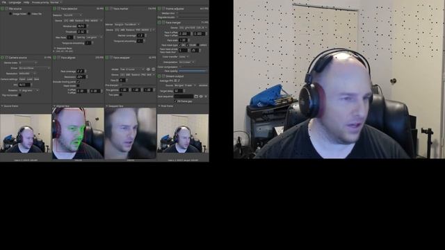 DeepFace Live - Real Time Deepfaked Livestreaming