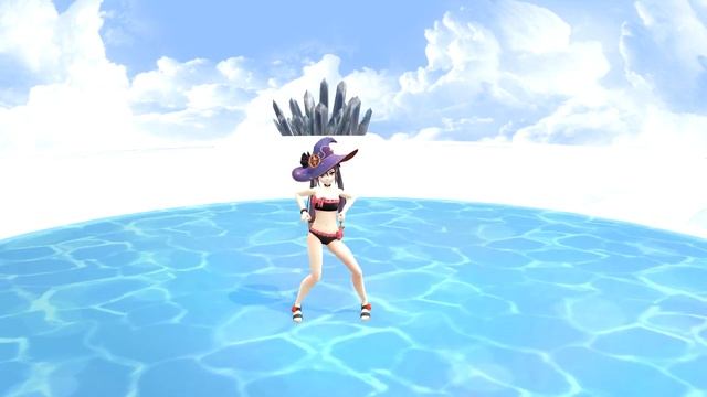 (MMD test ) GI - Mona Swimsuit test смотреть онлайн