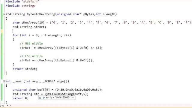 Computer GK & Quiz - Bytes to HEX string C смотреть онлайн