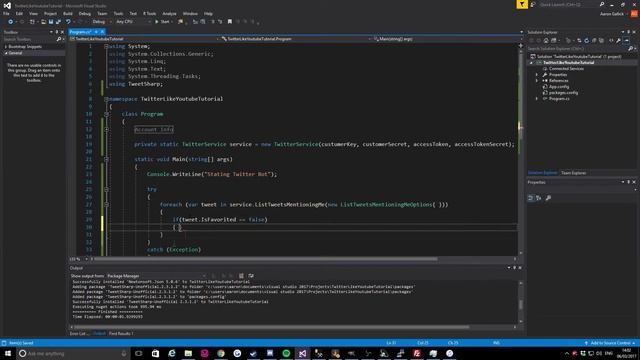 C# Twitter Like Bot | TweetSharp смотреть онлайн