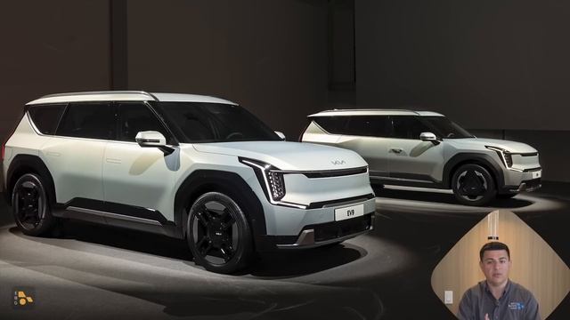 2024 Kia EV9 First Look! | Kia's 3-Row Rivian Alternative?! смотреть онлайн