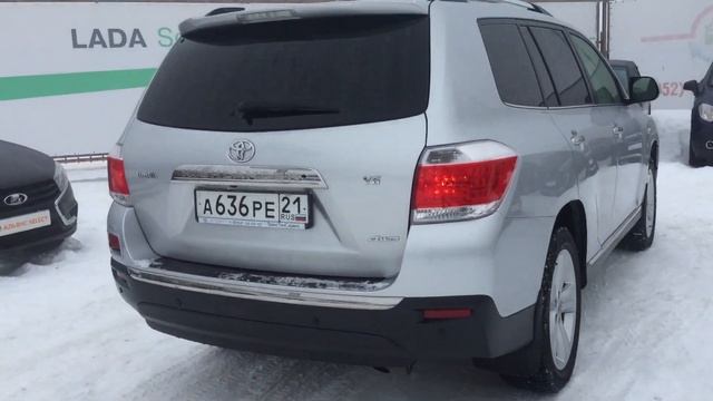 TOYOTA HIGHLANDER 2012, 4WD, АТ, 3,5 л (273 л.с.), бензин, пробег 109000 км, 1 владелец. смотреть онлайн