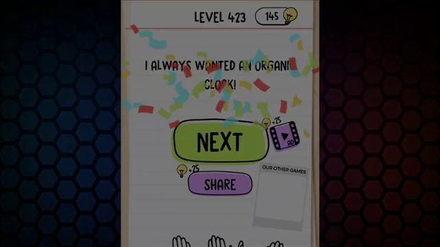 Brain Test: answers to 400-440 levels (new) смотреть онлайн