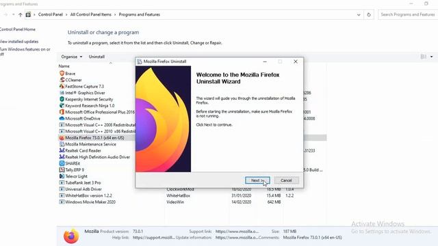 How to uninstall Mozilla Firefox windows 10/8/7 completely - Tech Online смотреть онлайн
