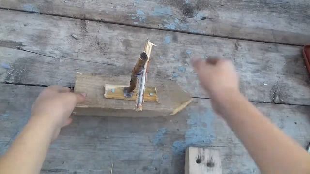 КАК СДЕЛАТЬ МАЛЕНЬКИЙ КОРАБЛИК ИЗ ДЕРЕВА/ HOW TO MAKE A SMALL SHIP FROM WOOD смотреть онлайн