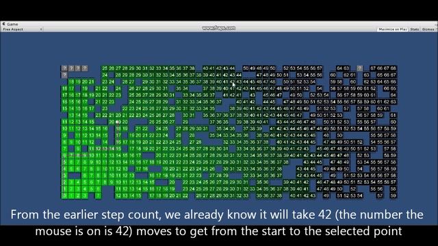 Dijkstra's Algorithm (UNITY3D) смотреть онлайн