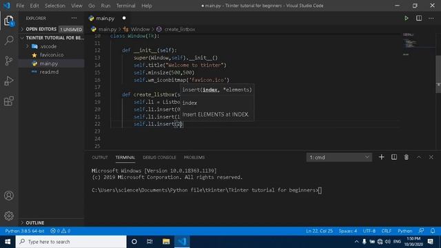 Creating List Box with Tkinter and Python || Part-19 смотреть онлайн