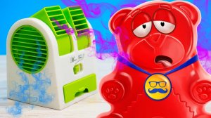 Челлендж 15 гаджетов для лентяя и желейный медведь Валера