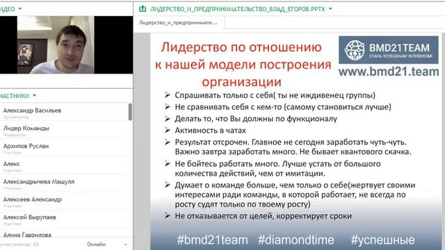 Лидерство и предпринимательство. Комплексный подход к делу. Влад Егоров смотреть онлайн