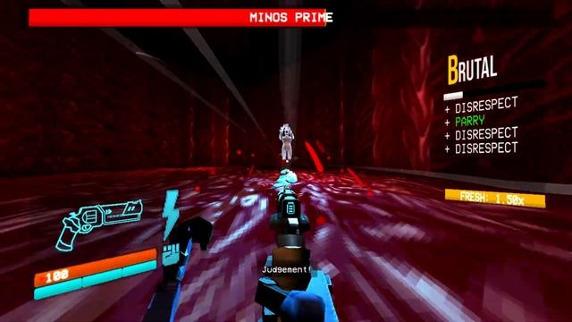 Ultrakill - Minos Prime (Standard Difficulty), But Only The Feedback Arm (+ V1 Trash Talks)