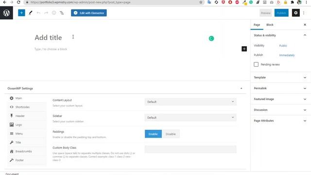 How to make a portfolio website for freelancer | Wordpress Tutorial | WP MISTRY смотреть онлайн