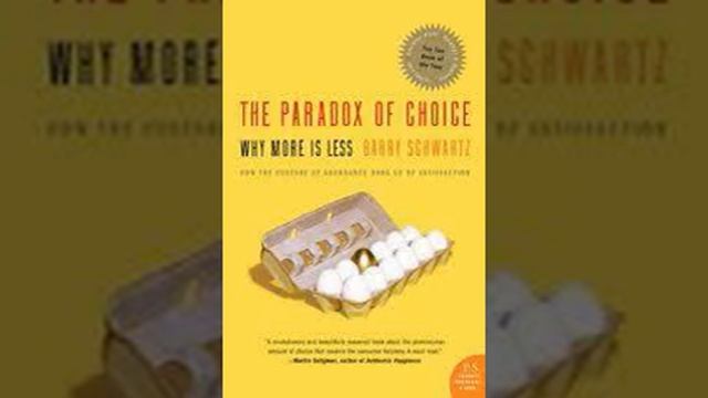 The Paradox of Choice by Barry Schwartz Book Summary - Review (AudioBook) смотреть онлайн