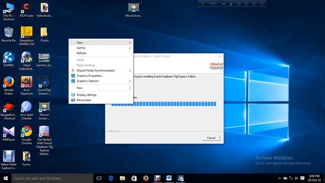 Bangla Oracle Database 10g Express Edition install смотреть онлайн