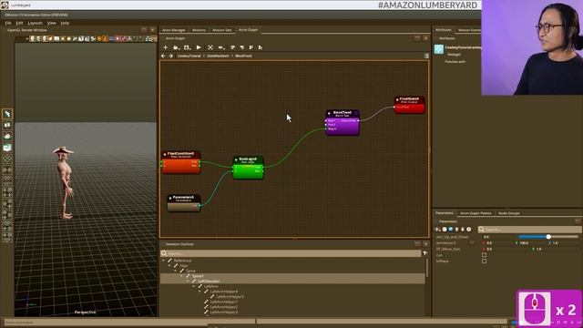 Node Logic to Stop Aiming when Running in Lumberyard | Lumberyard Tutorial 2020.04 смотреть онлайн
