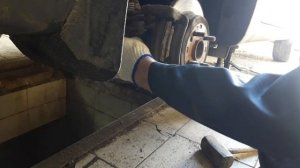 Киа рио проблема с задними тормозами (часть 1)