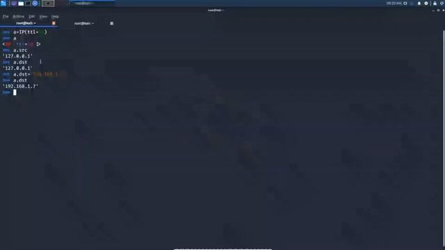 How to create packets using python scapy module || !discord смотреть онлайн